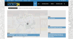 Desktop Screenshot of hockey24.at